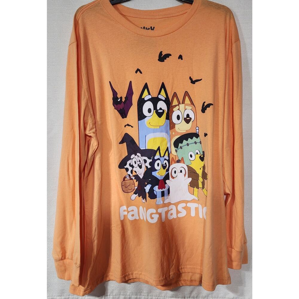 Bluey and family Halloween shirt men's 2X